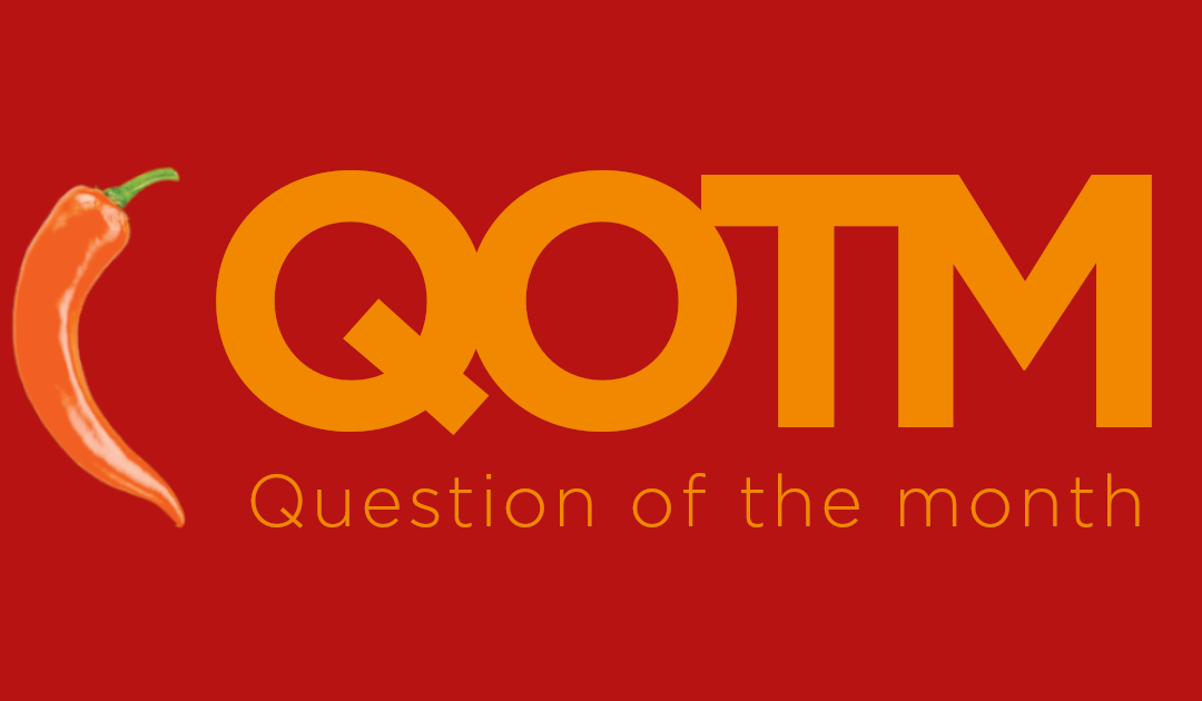 Question of the month September